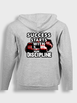 Hoodie - Success starts with discipline