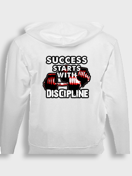 Hoodie - Success starts with discipline