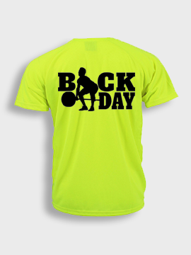 Short sleeve t-shit polyester- Back day
