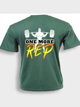 Short sleeve  t-shirt cotton - One more rep