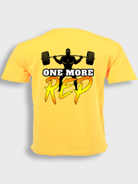 Short sleeve  t-shirt cotton - One more rep
