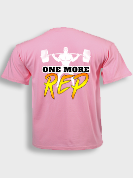 Short sleeve  t-shirt cotton - One more rep