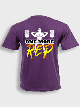 Short sleeve  t-shirt cotton - One more rep