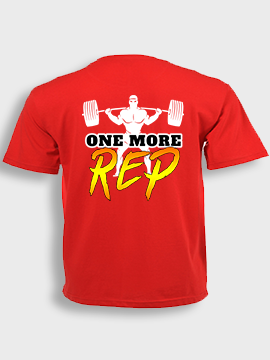 Short sleeve  t-shirt cotton - One more rep