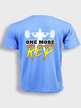 Short sleeve  t-shirt cotton - One more rep
