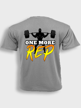Short sleeve  t-shirt cotton - One more rep