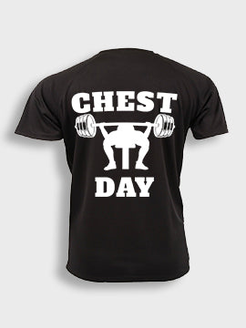 Short sleeve t-shit polyester- Chest day