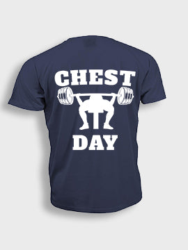 Short sleeve t-shit polyester- Chest day