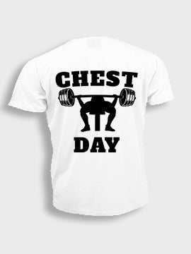 Short sleeve t-shit polyester- Chest day