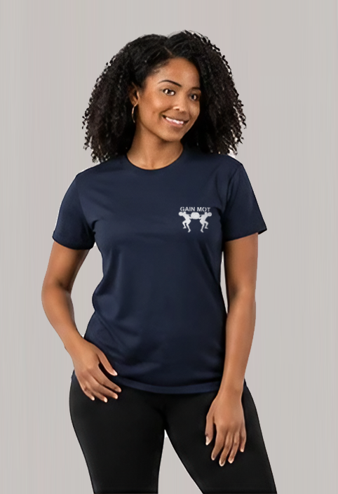 Short sleeve t-shit polyester- Leg day (bar)