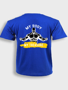 Short sleeve  t-shirt cotton - My body my treasure