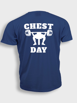 Short sleeve t-shit polyester- Chest day